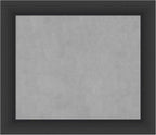 Amanti Art Black Framed Magnetic Board 25x29 Medium Vision Board by AmantiArt