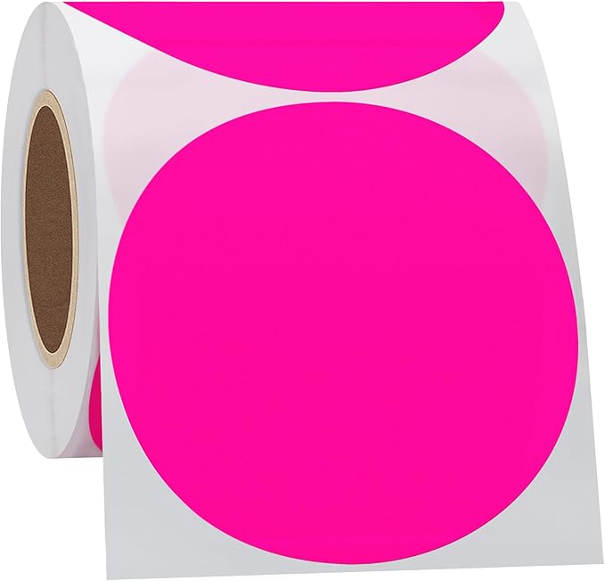 Hybsk Round Color Coding Circle Dots Labels Warehouse Inventory Organizer - Image 4