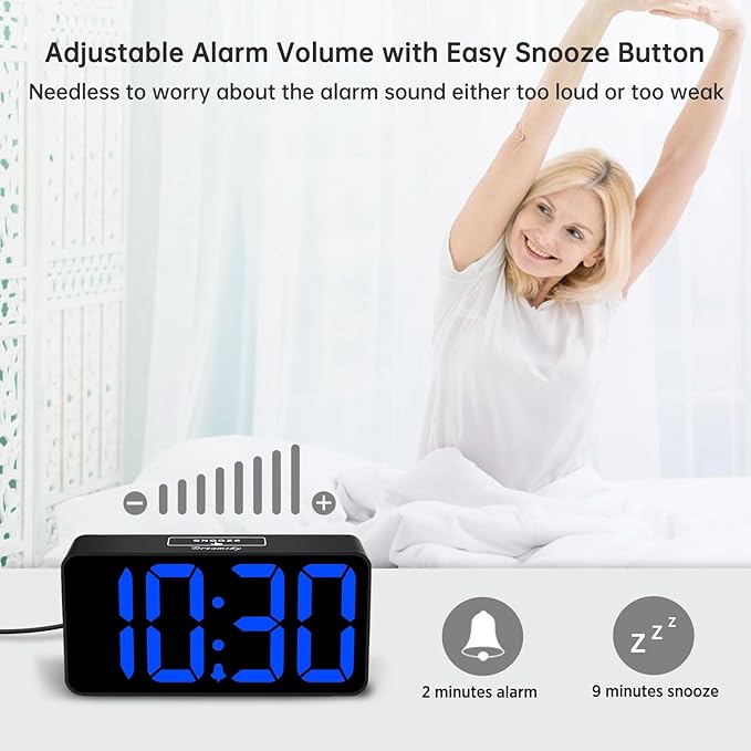 DreamSky Small Digital Alarm Clock - Image 6
