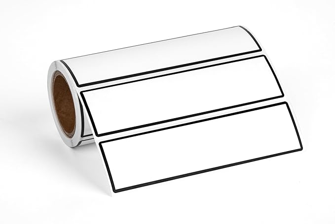 Binder Spine Labels, Perforated Self Adhesive Sticker Labels by SutterSigns
