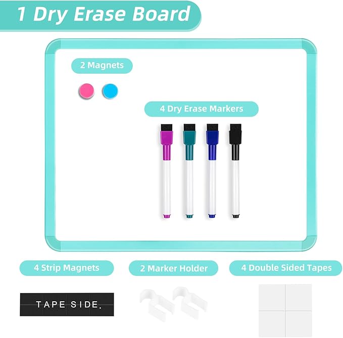 VUSIGN Small White Board Dry Erase, Mini Whiteboard - Image 6