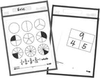 EAI Education SmartPAL® Dry-Erase Sleeves: Black - Set of 10