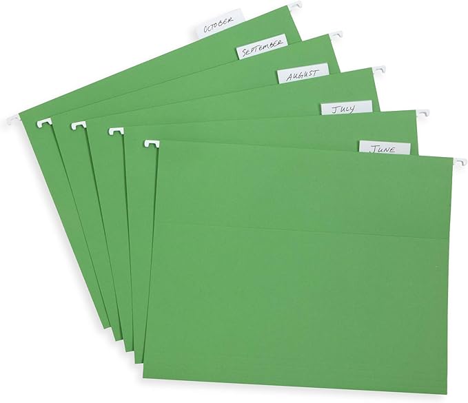 Blue Summit Supplies Hanging File Folders, 25 Reinforced Hang Folders, Designed - Image 5