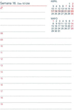 Grafoplás | Taco Desktop Calendar 2025 | 8.5 x 11 cm | Day Page View | Contributor Calendar | 70 g Paper | FSC Certified | Perfect Office Supplies for Desk