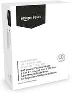 Amazon Basics Multipurpose Copy Printer Paper, 8.5 x 11 Inches, 24 lb, 1 Mega by AmazonBasics