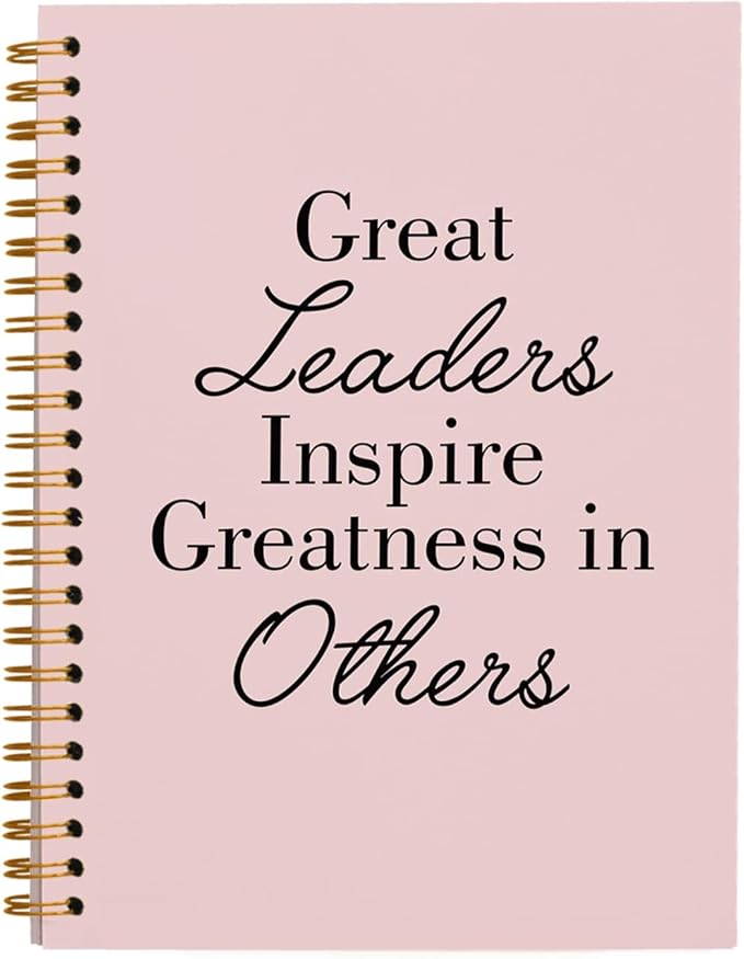 OXW Blush Notebooks for Work, Employee Appreciation Gifts, Leadership Gifts by Unknown