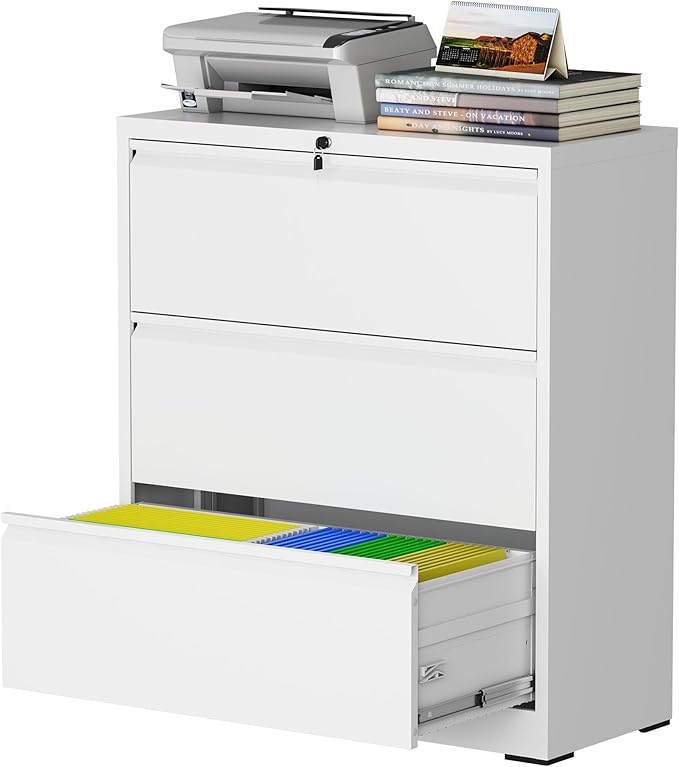 mysteeldepot 3 Drawer Lateral File Cabinet by Unknown
