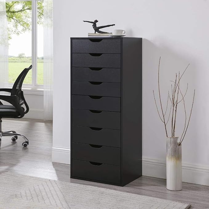 Naomi Home Bianca 9-Drawer Craft & Office Storage Cabinet, Ample Space in - Image 9