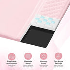 Ospelelf Ergonomic Mouse Pad and Keyboard Stand Wrist Rest Set, Memory Foam - Image 4