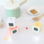 mooas Multi Cube Timer Clock Rotating Flip Gravity Sensor Time Management - Image 7