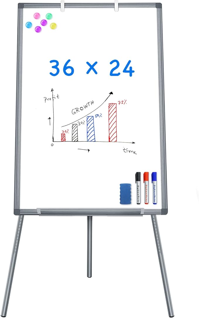 Easel Whiteboard by Maxtek