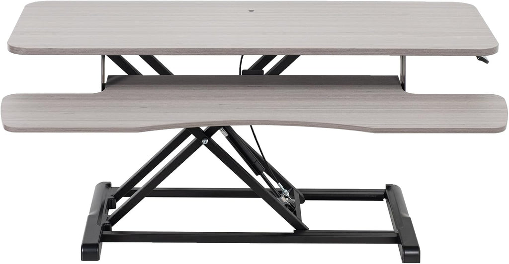 VIVO 42 inch Desk Converter, K Series, Height Adjustable Sit to Stand Riser