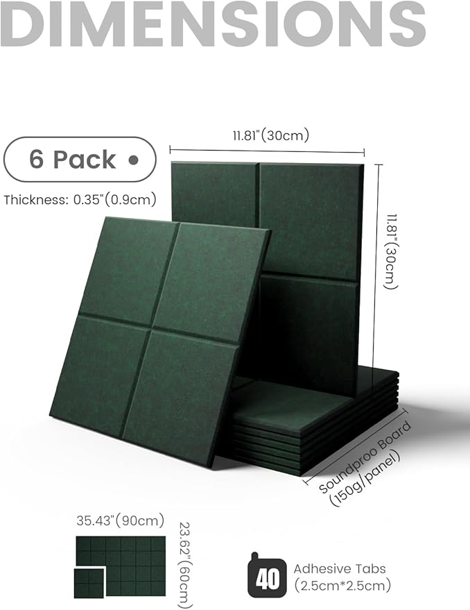 Large Felt Bulletin Board 36"x24", Cork Board Alternative - Image 2