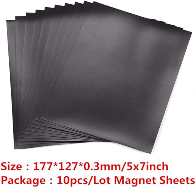 10 Pack Sturdy Clear Plastic Envelope Storage Pockets & 10Pack Rubber Soft - Image 3
