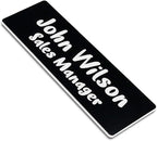 Custom Engraved Name Tag Badges by Unknown