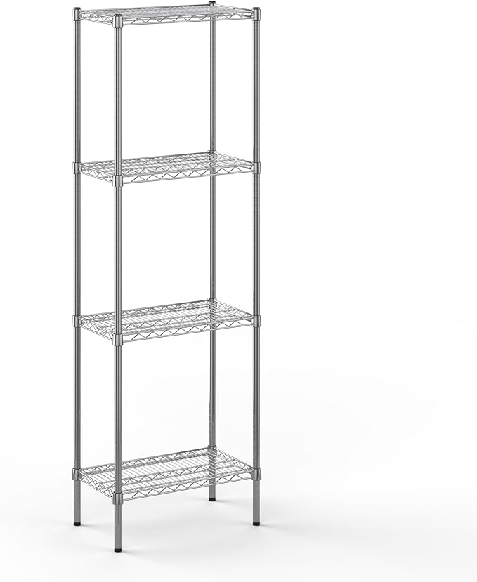 Regal Altair 14" Deep x 24" Wide x 74" Height Wire Shelving Kit | 4-Tier | NSF by Regal+Altair