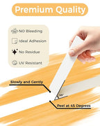 SWRT Masking Tape 0.75 inch x 55 Yards x 10 Rolls, Adhesive Painting Tape Bulk - Image 5