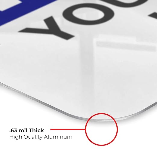 Custom Notice Sign, OSHA Sign, 12x18 Inches, Rust Free .063 Aluminum, Fade - Image 6