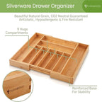 Purawood Bamboo Drawer Organizer - Image 4