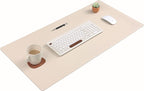 NODITO Dual-Sided Leather Desk Pad, Blotter by Nodito