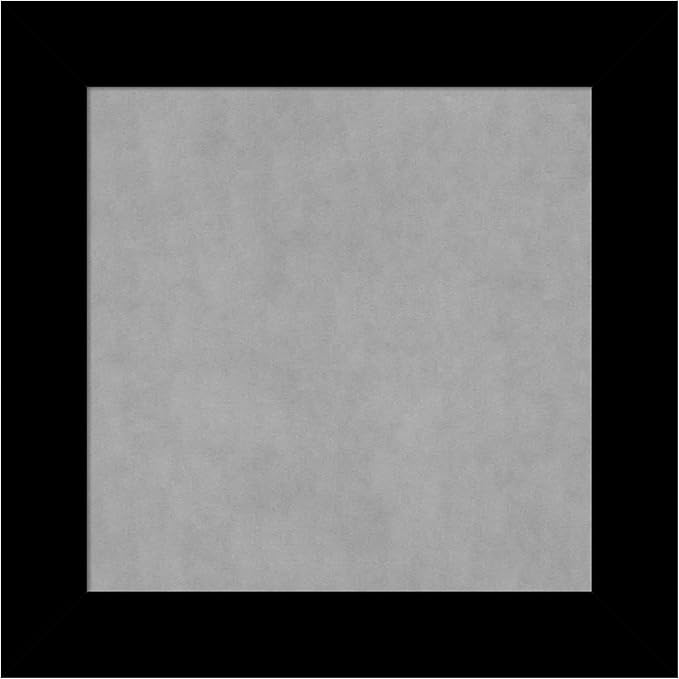 Amanti Art Black Framed Magnetic Board 15x15 X-Small Vision Board by AmantiArt