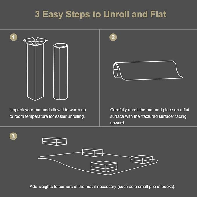 Kuyal Clear Chair Mat, Hard Floor Use - Image 6