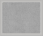 Amanti Art Silver Framed Magnetic Board 23x27 Medium Vision Board