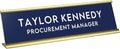 Custom Engraved Desk Plate | Personalized by 904Custom