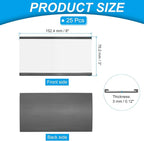 PATIKIL Magnetic Label Holder 6" x 3" - Image 2