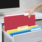 SUNEE File Folders, 30 Pack Manilla Folders 8.5 x 11, Colored File Folders Home - Image 7