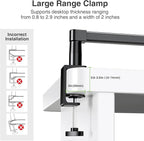 elitehood 28in Long Arm iPad Desk Mount, Heavy Duty Aluminum Tablet Arm Mount - Image 7