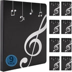 Music Folder Sheet Music Folders 9 Pack Binder Music Choral Storage Holder Band by Unknown