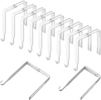Amylove 8 Pcs Adjustable Cubicle Hanger Universal Partition Metal Cubicle Hooks by Amylove