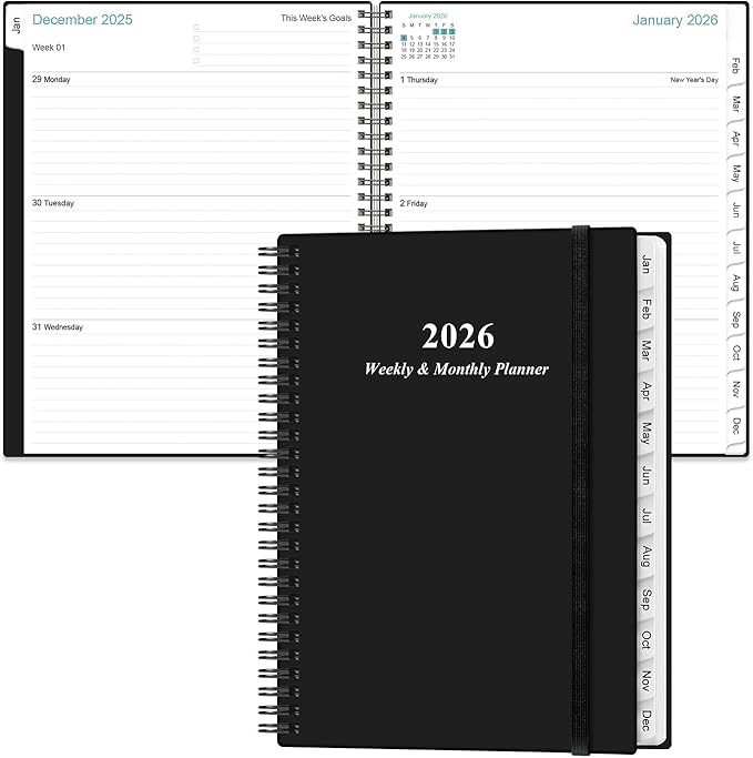 2026 Planner - Planner 2026 from January 2026 to December 2026 by Heveboik