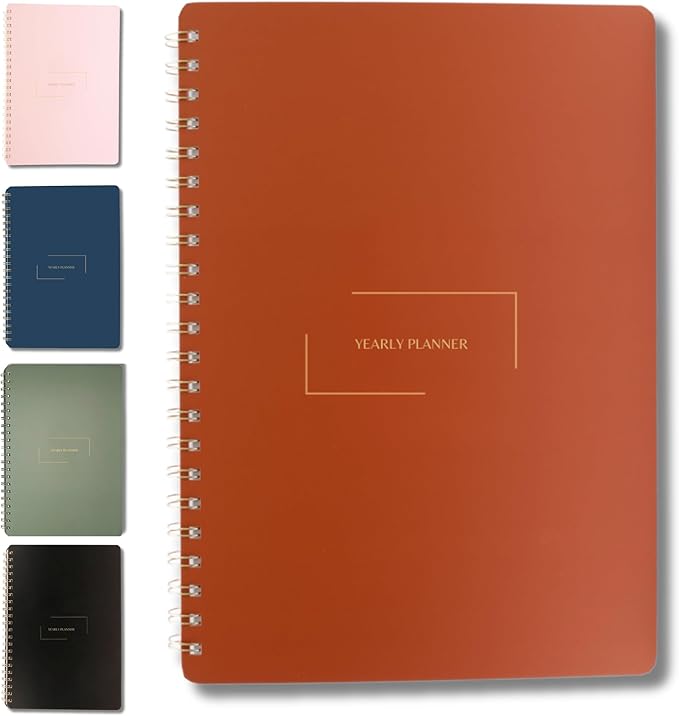 Merely Home | Ultimate Yearly, Monthly Planner | 8.25" x 11.75" | To Do List by MerelyHome