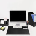 6 piece office supplies/desk organizer set with desktop, main product view
