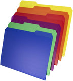 Dunwell Plastic Colored File Folders, 1/3 Tab Filing Folders - Image 7