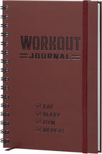 Nextnoid Hardcover Fitness Journal Workout Planner by Nextnoid