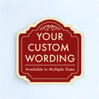 Custom Decorative Outdoor Metal Sign