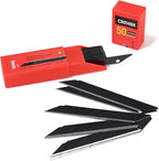 Gomake 9mm Utility Knife Replacement Blades, 30 Degree Snap Off Carbon Steel - Image 2