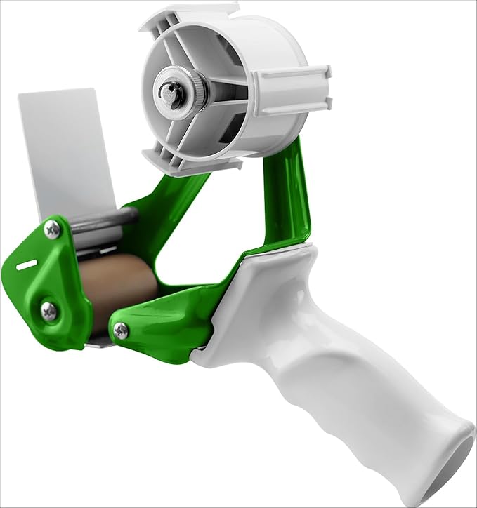 TAPEWELL Heavy Duty Metal Frame 2 Inch Wide Packing Tape Dispenser Gun by Tapewell