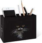 Famame 3D Cute Black Cat Pencil Holder by Famame