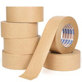 ADHES Water Activated Tape 2" x 55yds, 6 Rolls, Reinforced Kraft Gummed Paper by ADHESTAPEPERSUITOFPERFECTION