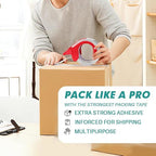 KAMOTA Packing Tape, 36 Rolls Heavy Duty Clear Packaging Tape - Image 5