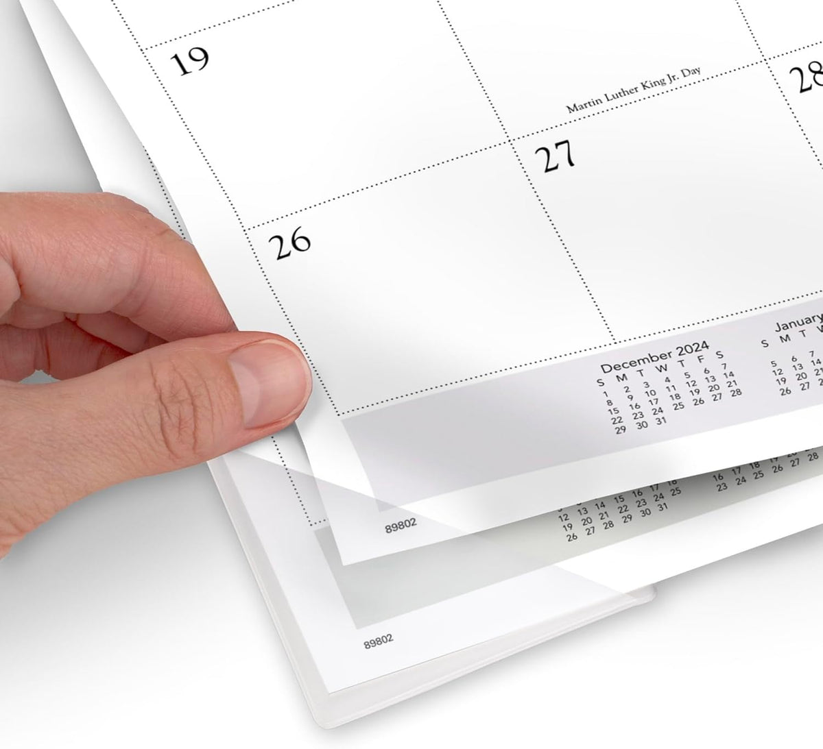 2025 AT-A-GLANCE® Panoramic Landscape Monthly Desk Pad, 21-3/4" x 17&quo...