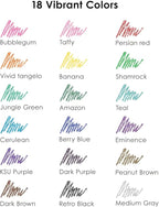 Grabie Glitter Gel Pens, 18 Colors Metallic Glitter Pens & Gel Ink Pens - Image 6