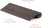 Node Leather - Genuine Leather Desk Mat - Executive Real Leather Desk Pad - - Image 4