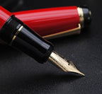 xixixiaozhu Metal Big Fountain Pen Set Medium Nib 0.7mm, Includes Ink Refill - Image 8