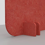 Escape 12" Freestanding Desk Divider | Eco-Friendly Acoustic Privacy Screen | - Image 3
