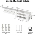 MKO Key Holder for Wall, 12.2In Mail Organizer Holder - Image 6